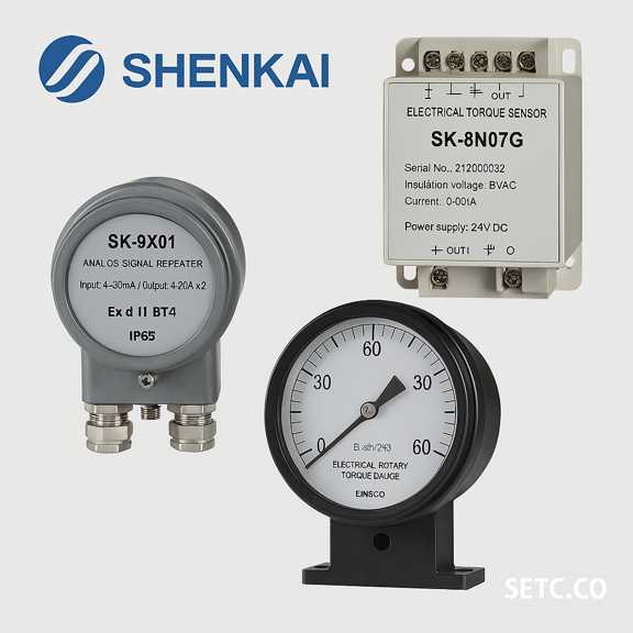 SHENKAI Torque Sensors & Measurement Instruments  Supplied by Sadra Energy Turbine Compressor