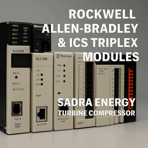 ICS Triplex Safety Modules & Rockwell Automation – Original Parts for Power & Oil Industries